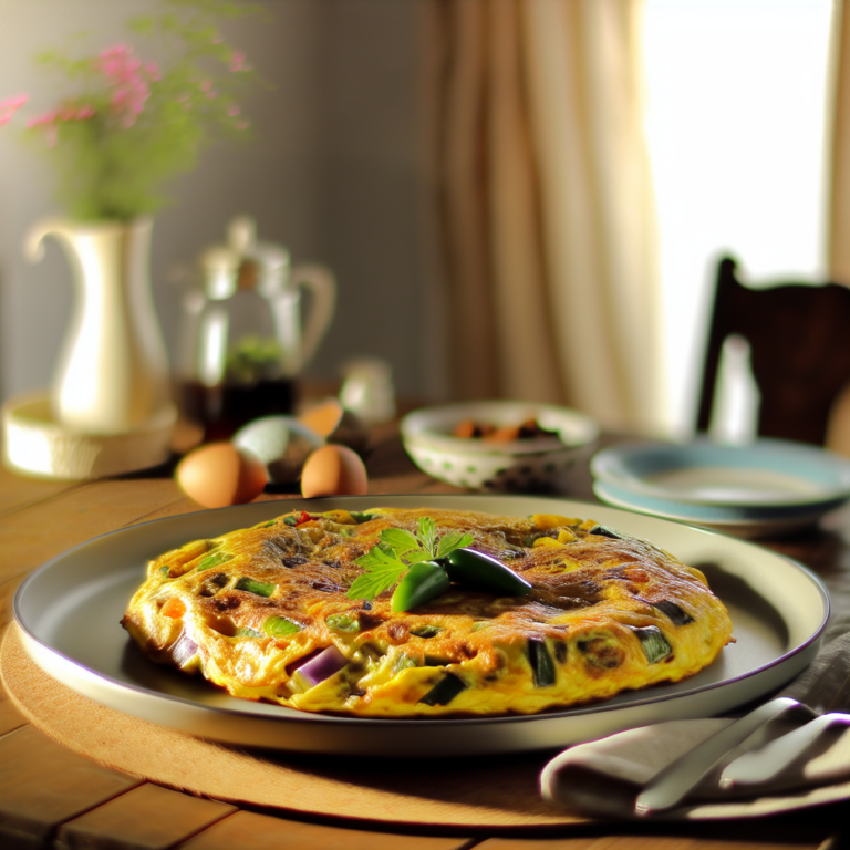 Veggie Omelette Delight