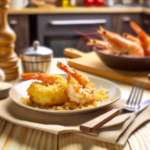 Garlic Butter Shrimp dinner