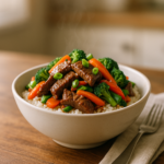 Beef Stir Fry Bowl