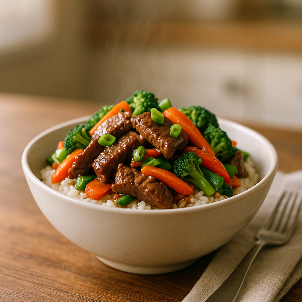 Beef Stir Fry Bowl